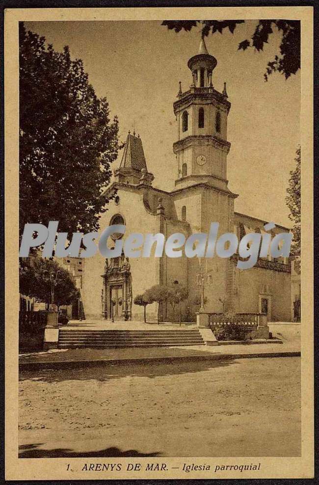 Iglesia parroquial de Arenys de Mar (Barcelona)