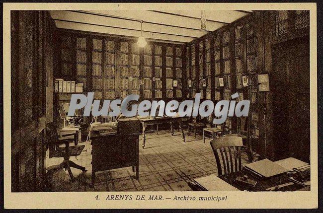 Archivo municipal de Arenys de Mar (Barcelona)