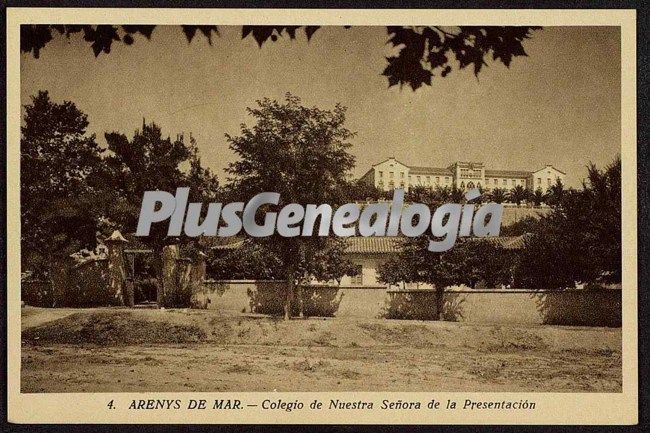 Colegio de Nuestra Señora de la presentación de Arenys de Mar (Barcelona)