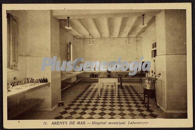 Laboratorio del Hospital municipal de Arenys de Mar (Barcelona)