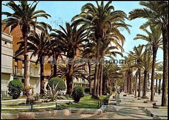 La Rambla del Caudillo, Badalona en barcelona