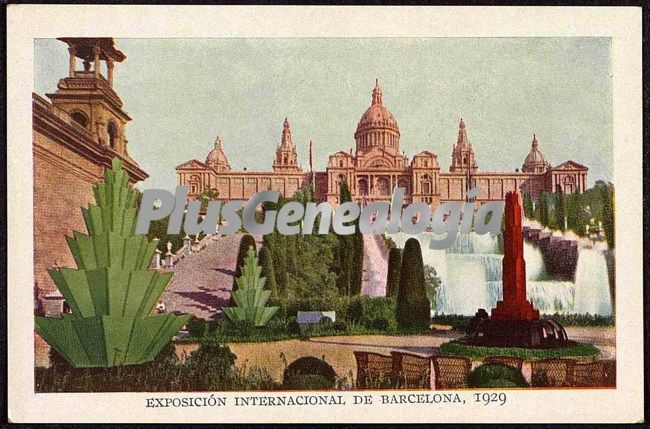 Palacio Nacional de Montjuic en Barcelona (1929)