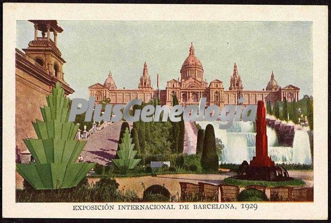 Palacio Nacional de Montjuic en Barcelona (1929)