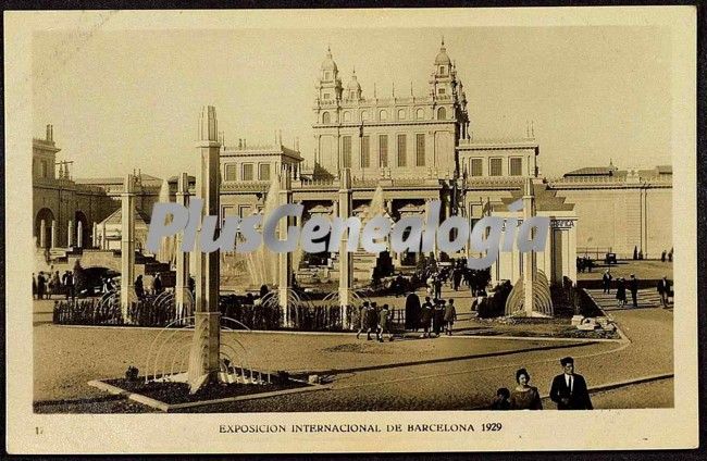 Plaza del Universo de Barcelona (1929)