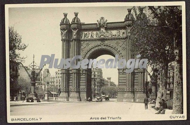 Arco del Triunfo de Barcelona