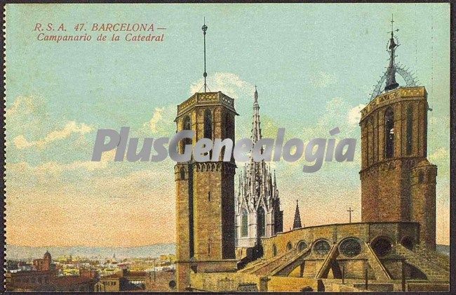 Campanario de la Catedral de Barcelona