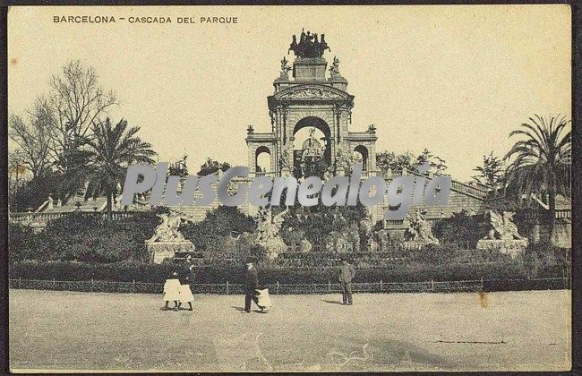 Cascada del Parque en Barcelona