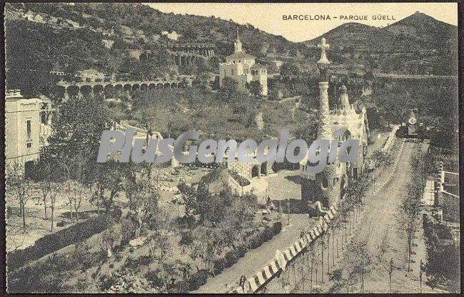 Parque Güell en Barcelona