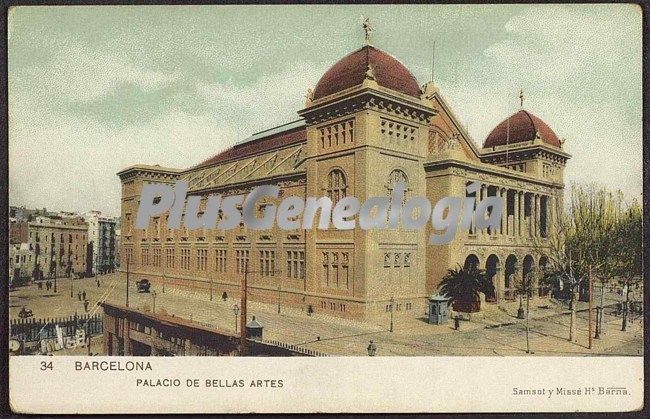 Palacio de Bellas Artes en Barcelona