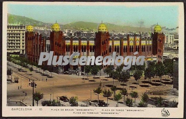 Plaza de Toros La Monumental en Barcelona