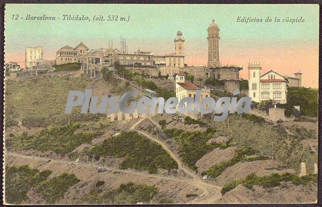 Edificios de la Cúspide del Tibidabo en Barcelona