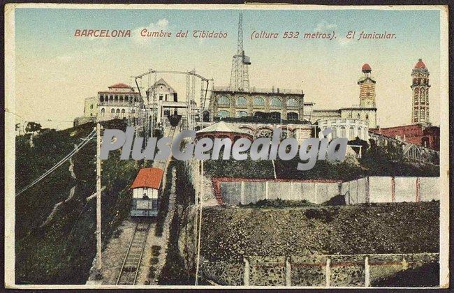 El Funicular del Tibidabo en Barcelona