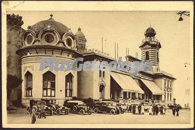 Gran café-restaurante del Tibidabo en Barcelona