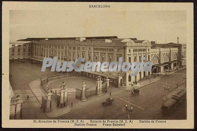 Estación de Francia en Barcelona