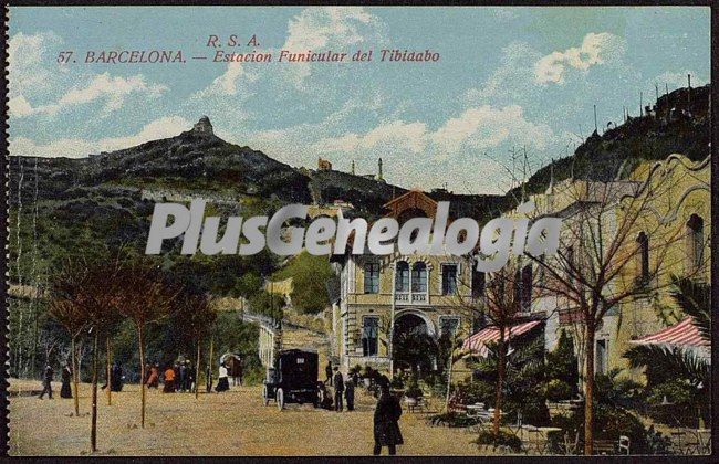 Estación Funicular del Tibidabo en Barcelona