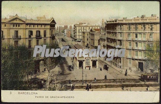 Paseo de Gracia - Apeadero en Barcelona