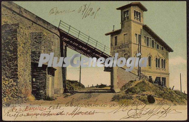 Observatorio del Funicular del Tibidabo en Barcelona