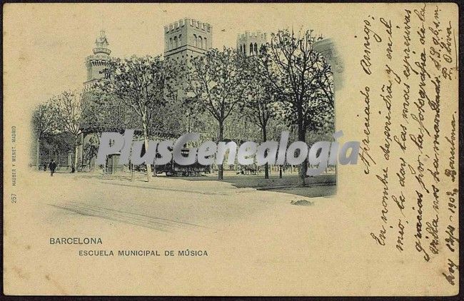 Escuela Municipal de Música en Barcelona