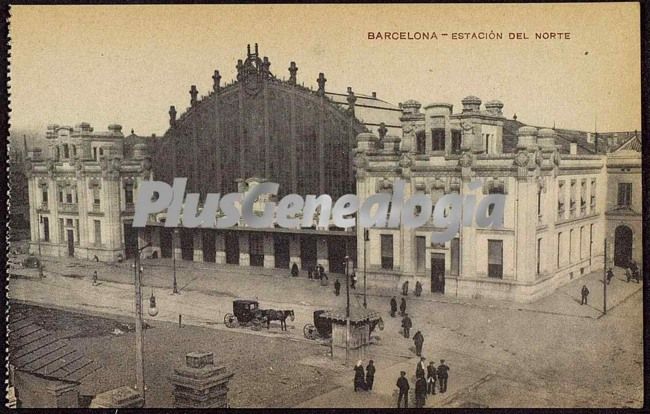 Estación del Norte en Barcelona