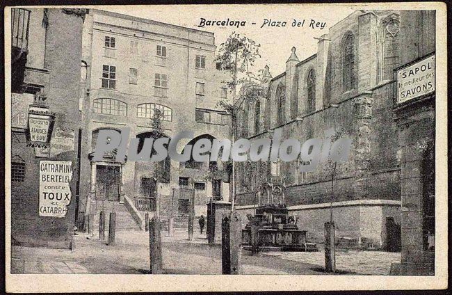 Plaza del Rey de Barcelona