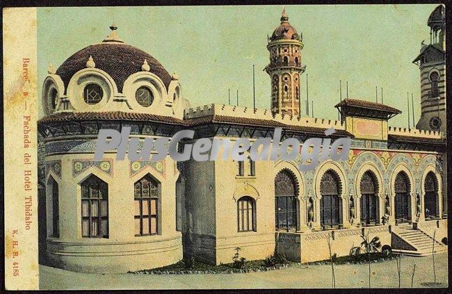 Fachada del Hotel Tibidabo de Barcelona