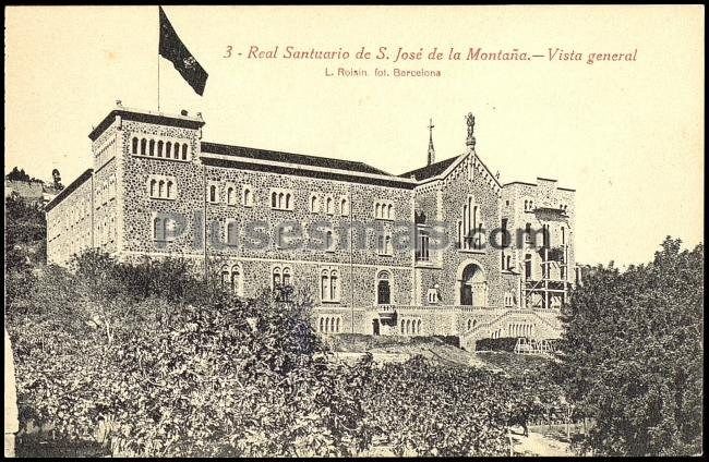 Real Santuario de S. José de la montaña - Vista General en Barcelona