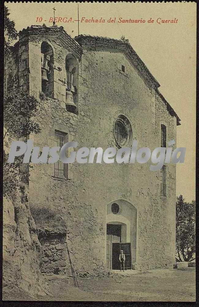 Fachada del Santuario de Queralt de Berga (Barcelona)