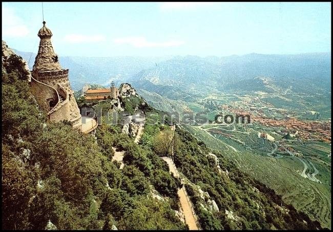 Santuari de la Mare de Déu de Queralt en Berga (Barcelona)