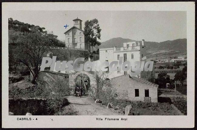 Villa filomena arpi de cabrils (barcelona)