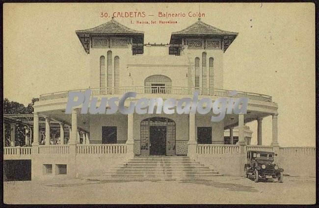 Balneario Colón de Caldetas (Barcelona)