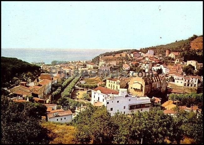 Vista parcial de Caldetas (Barcelona)