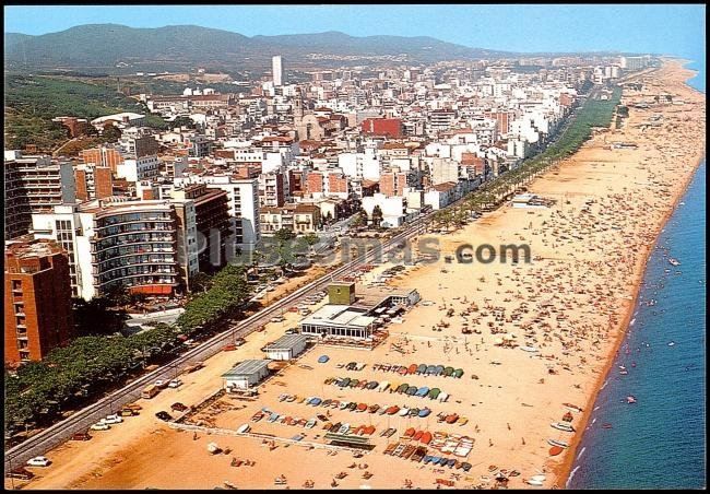 Vista Aérea de Calella en Barcelona