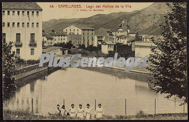 Lago del Molino de la Vila de Capellades (Barcelona)