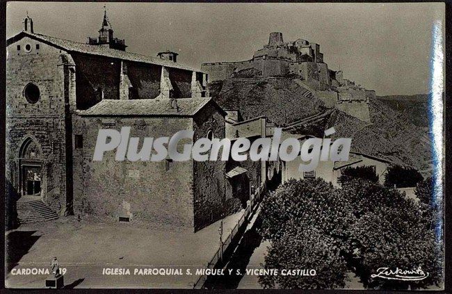 Iglesia Parroquial San Miguel y San Vicente Castillo de Cardona (Barcelona)