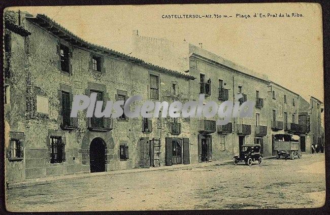 Plaça d´en prat de la riba de castelltersol (barcelona)