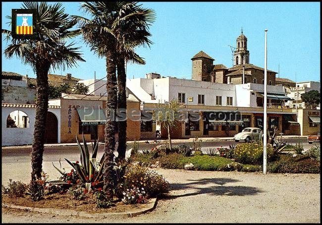 Avenida Cataluña y Castillo. Siglo XII en Barcelona