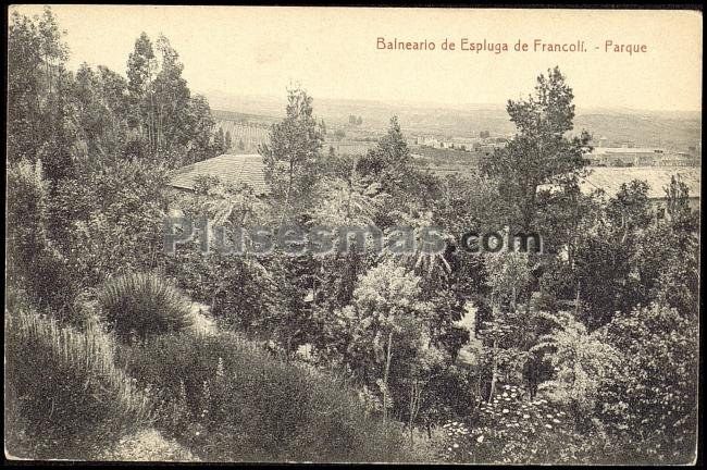 Balneario de espluga de francolí-parque en barcelona