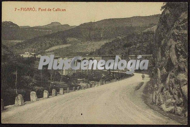 Pont de Callican de Figaro (Barcelona)