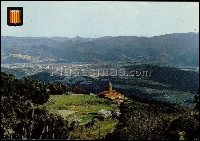 Vista General, al fondo San Celoni y el Montnegre en Barcelona