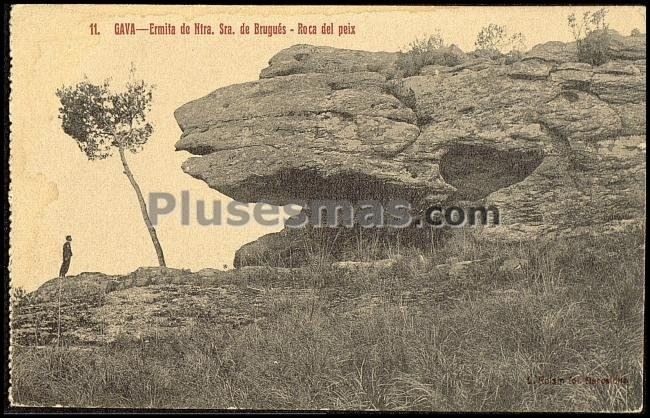 Ermita de ntra sra de brugués-roca del peix en barcelona