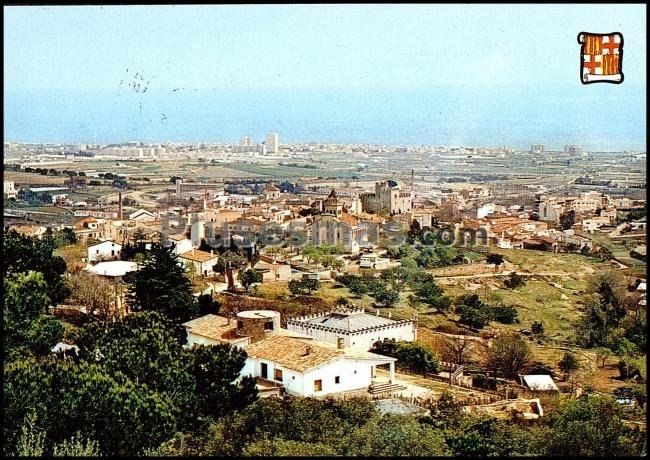 Vista parcial de San Ginés de Vilasar en Barcelona