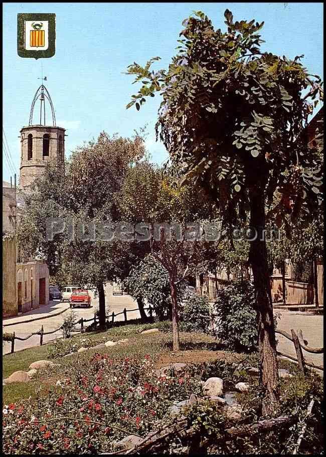 Avenida del Caudillo e Iglesia Parroquial de la Garriga en Barcelona