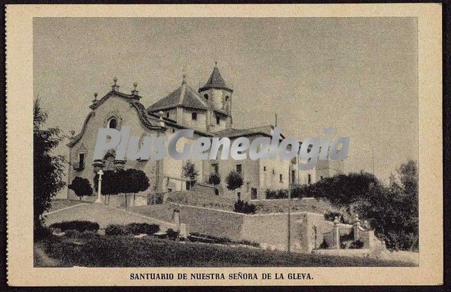 Fachada del Santuario de Nuestra Señora de la Gleva (Barcelona)