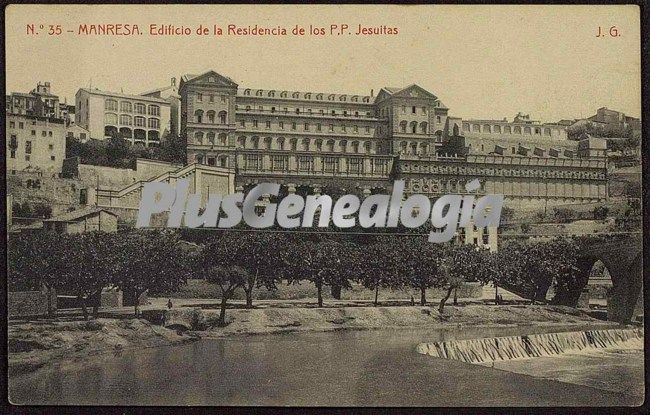 Edificio de la residencia de los p.p. jesuitas de manresa (barcelona)