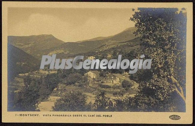 Vista Panorámica desde el Cami del pobre de Montseny (Barcelona)