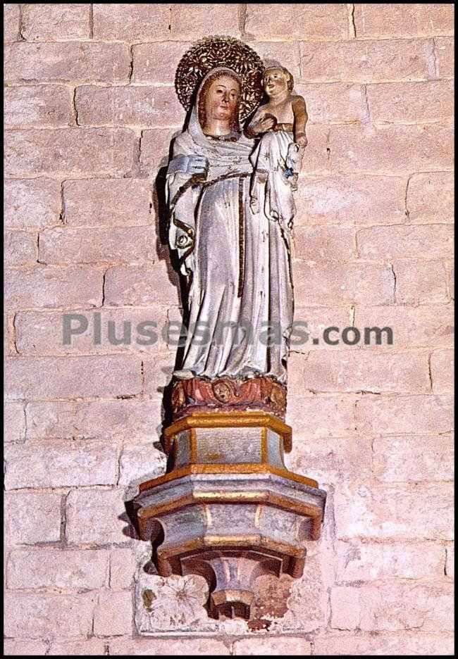 Monestir de Clarisses-Santa María de Pedralbes. Imagen del S.XIV en Barcelona