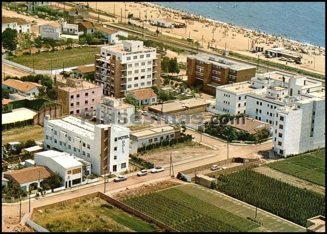 Vista parcial de Pineda de Mar en Barcelona