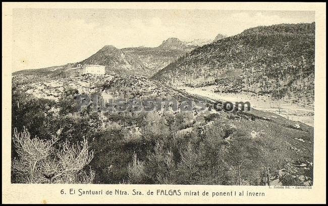 El Santuario de Nuestra Señora de Falgas en Pobla de Lillet (Barcelona)