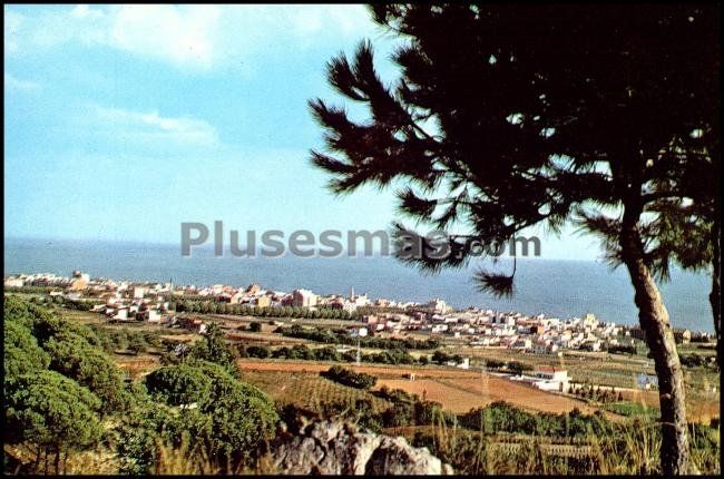 Vista General de Premiá de Mar en Barcelona