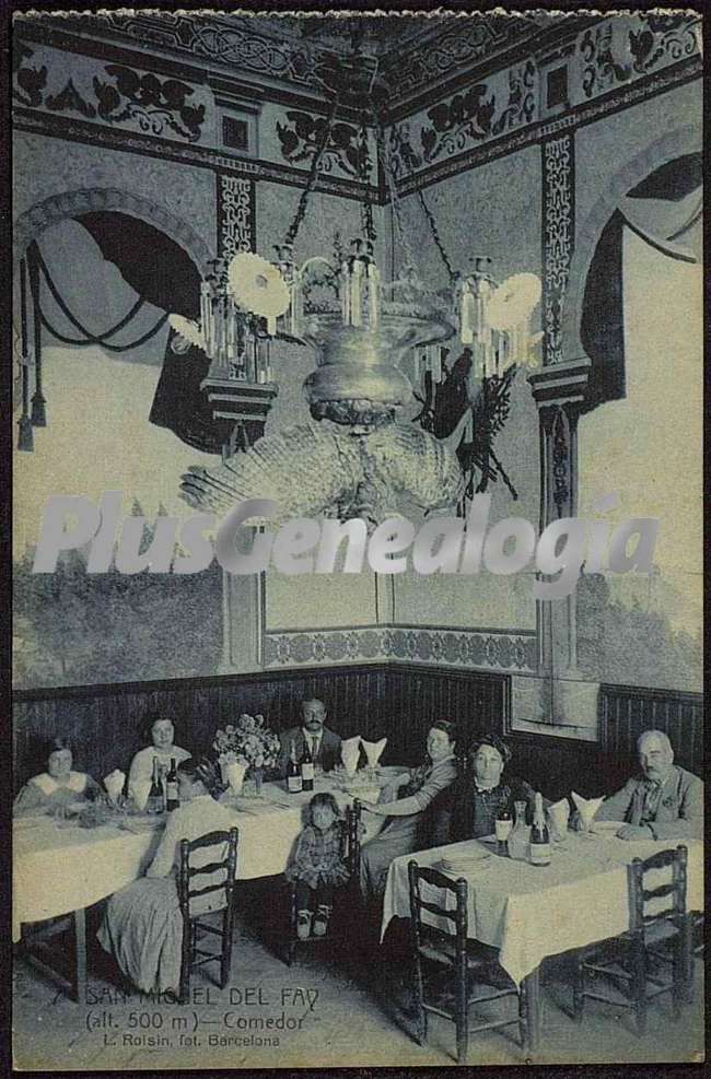 Comedor de San Miguel del Fay de Riells (Barcelona)